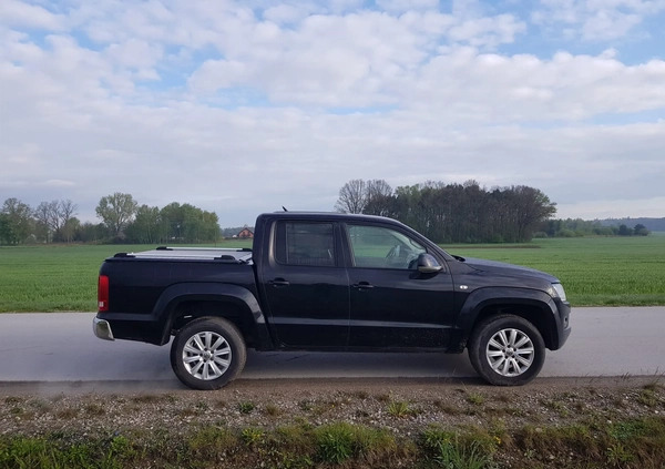 Volkswagen Amarok cena 64000 przebieg: 217000, rok produkcji 2014 z Łęczyca małe 172